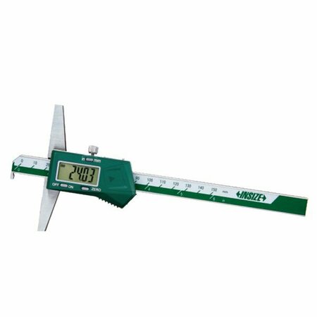 INSIZE Electronic Hook Depth Gage, 0-12"/0-300Mm 1142-300A